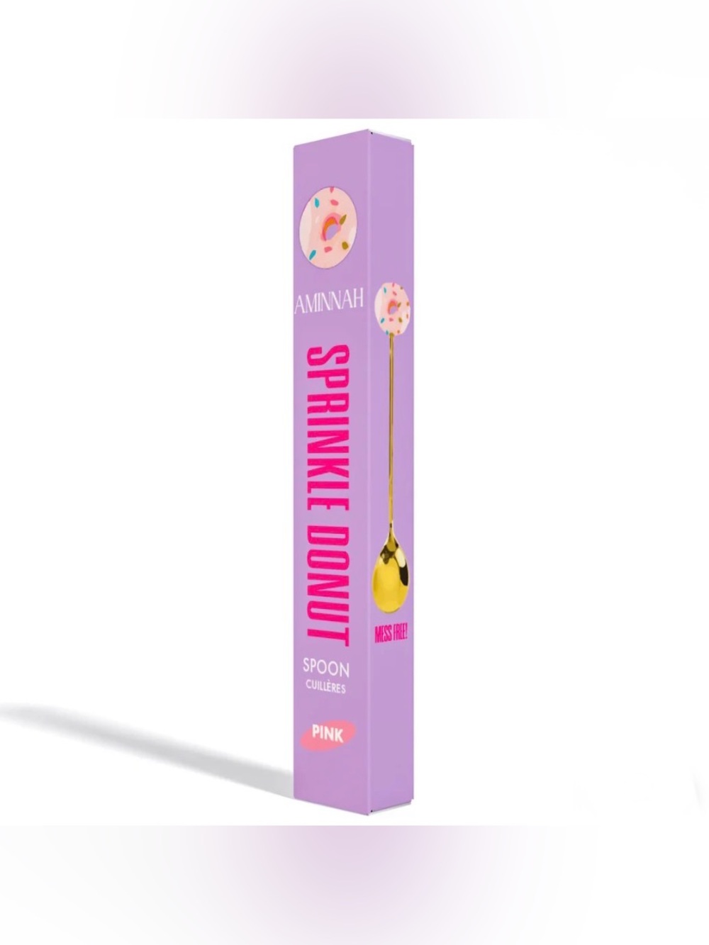 Aminnah Sprinkle Donut Body Butter Spoon Light Pink